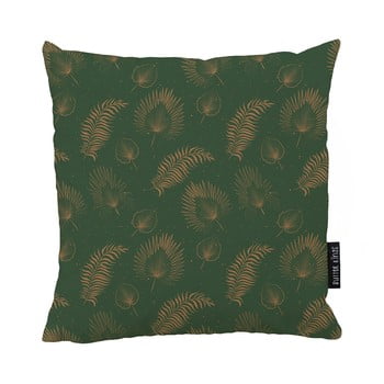 Pernă decorativă din bumbac butter kings boho leaves, 50 x 50 cm, verde