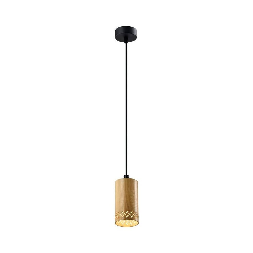 Poza Lustra neagra/aurie cu abajur din metal Ã¸ 7 cm Tubo a€“ Candellux Lighting