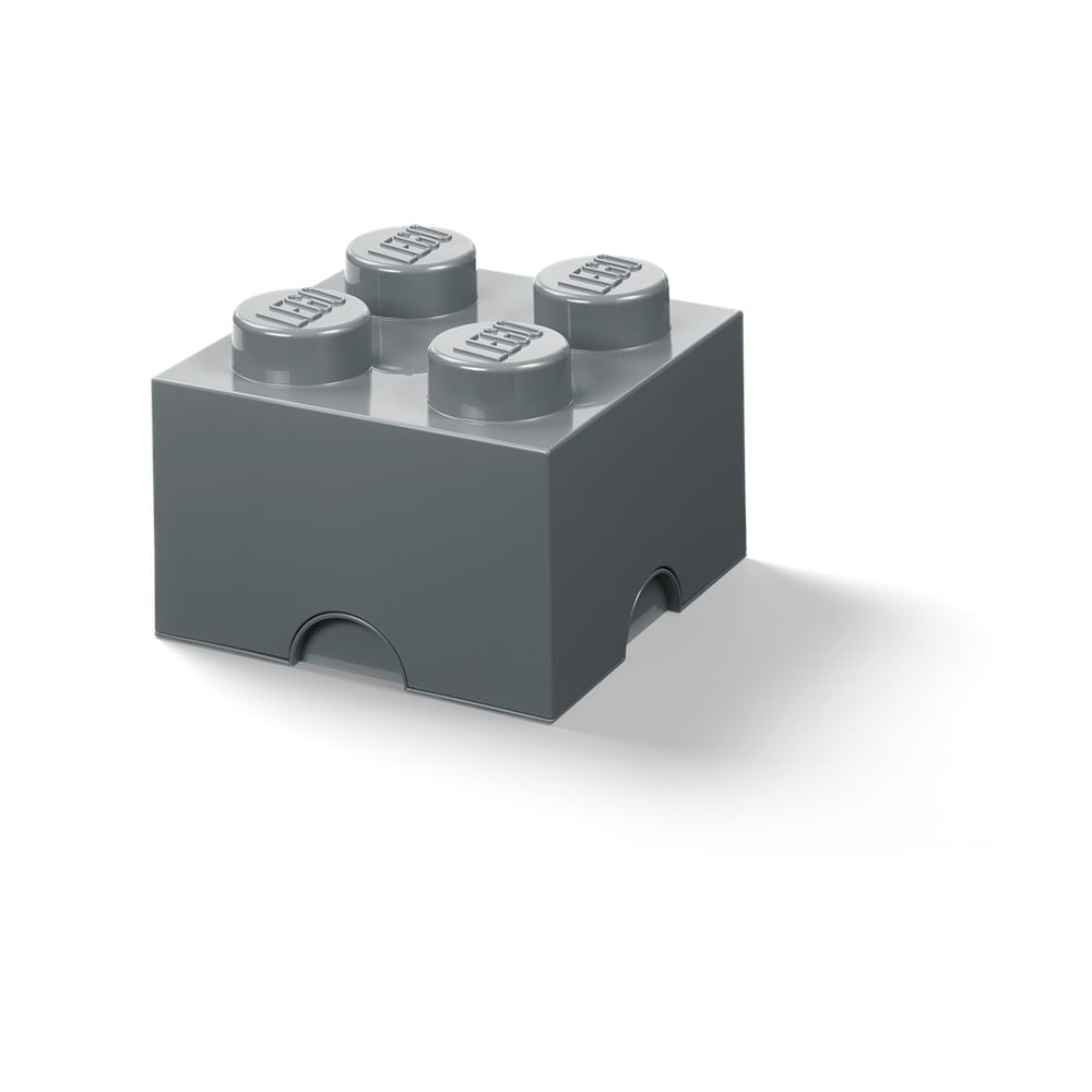 Cutie depozitare LEGO® Square, gri închis bonami.ro imagine 2022