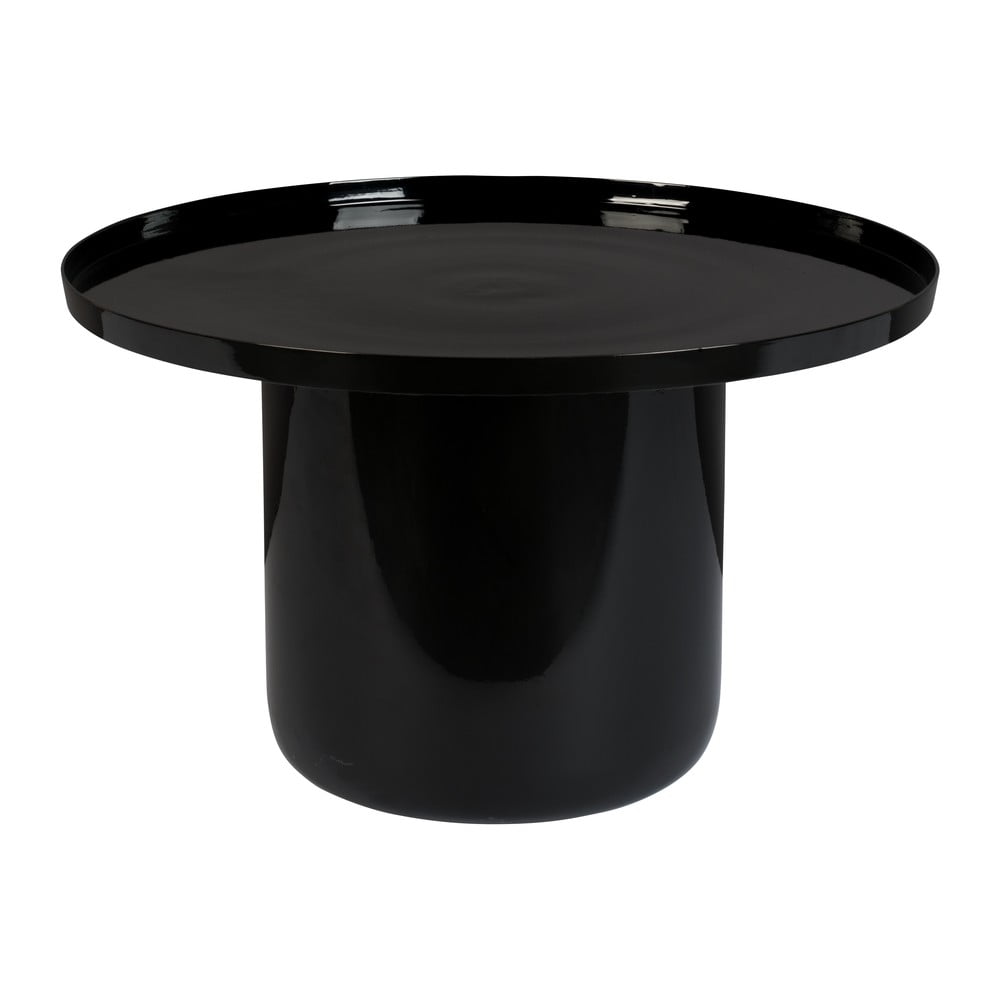 Măsuță de cafea Zuiver Shiny Bomb, ø 67 cm, negru bonami.ro