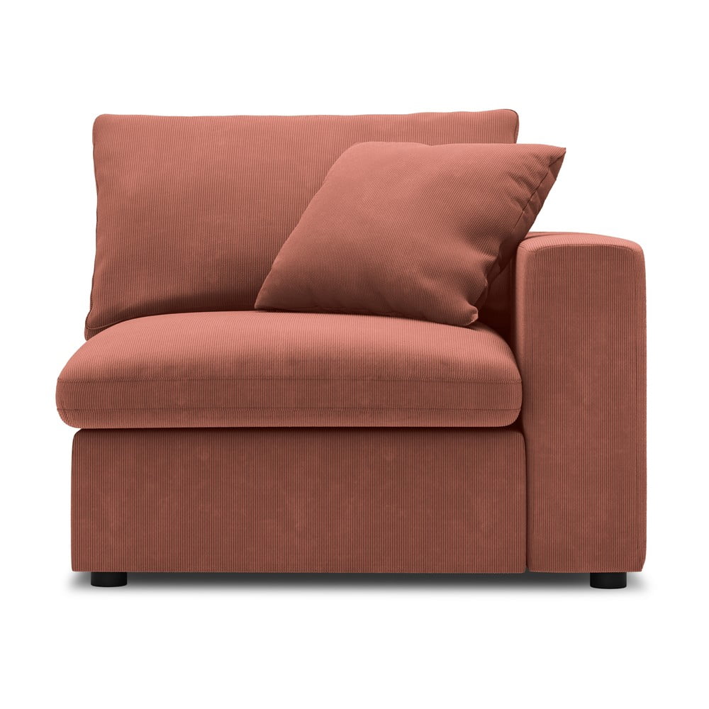 Modul cu tapițerie din catifea pentru canapea colț de dreapta Windsor & Co Sofas Galaxy, roz bonami.ro imagine model 2022