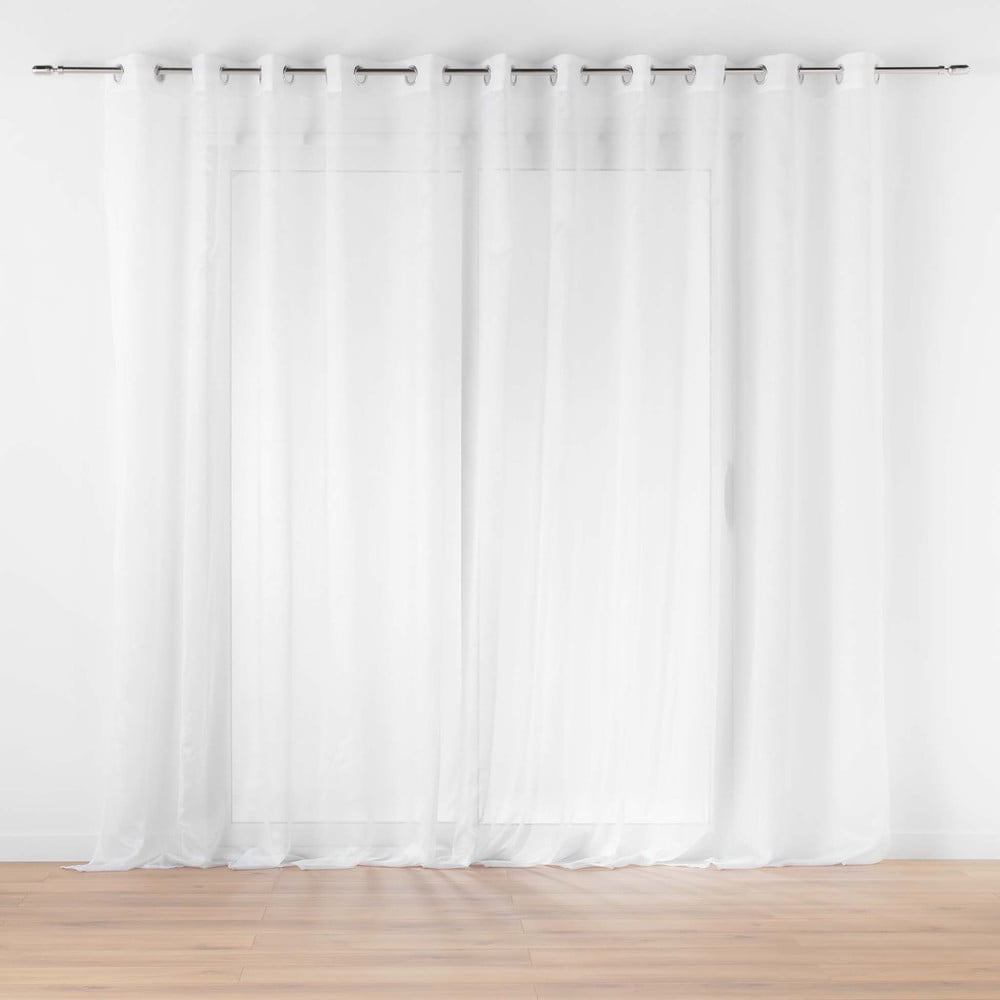 Perdea albă din voal 400x240 cm Lissea – douceur d\'intérieur