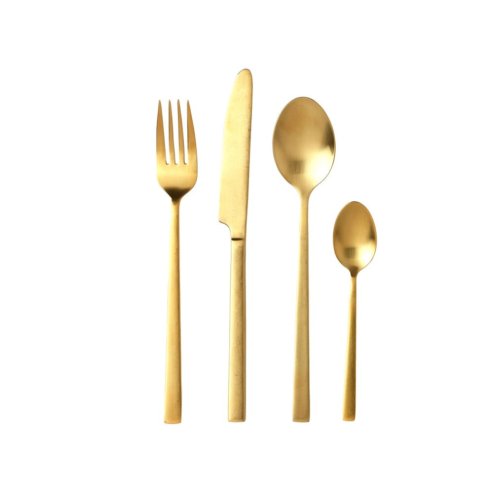 Tacâmuri alămii din oțel 16 buc. Brass – Bitz