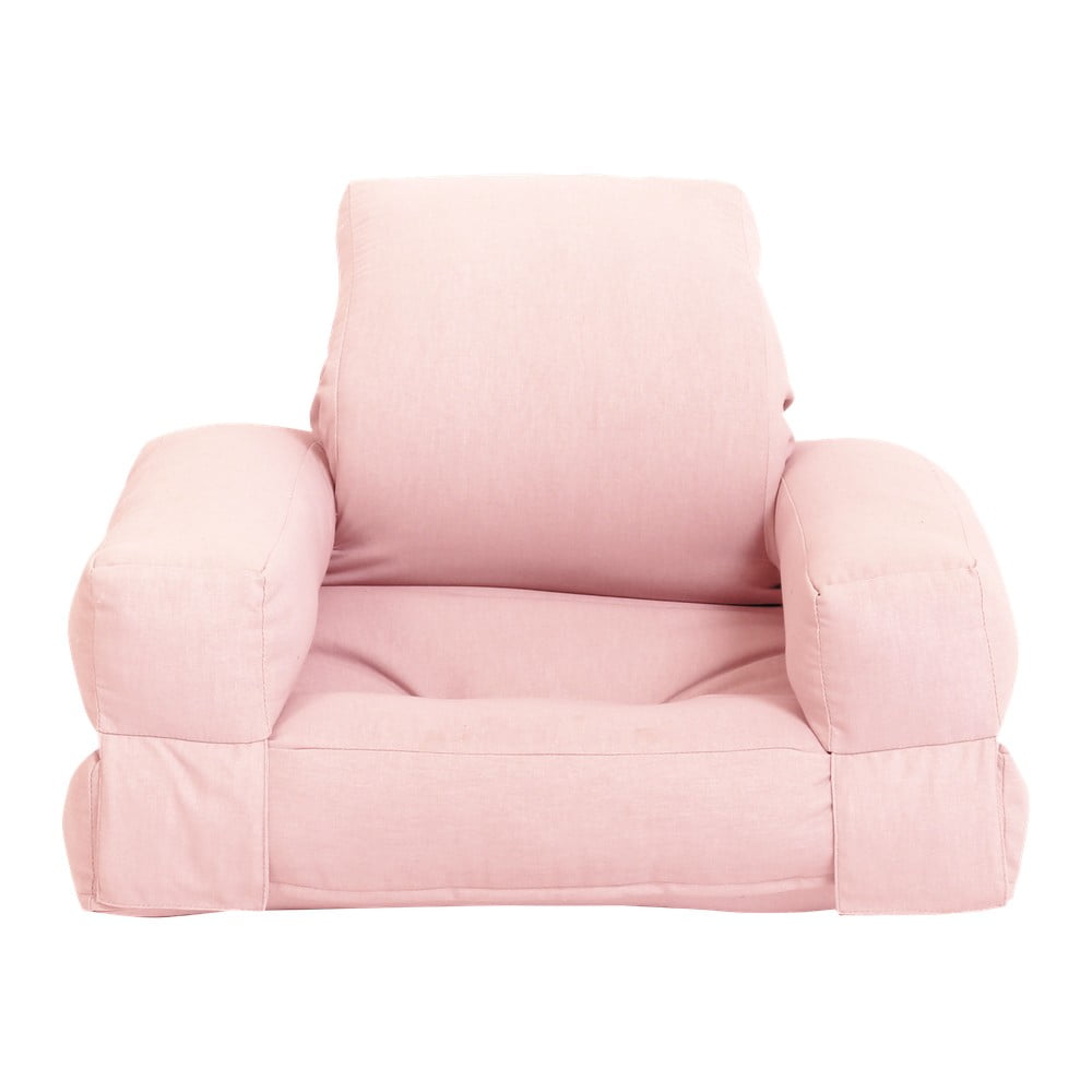 Fotoliu de relaxare pentru copii roz Mini Hippo – Karup Design bonami.ro imagine model 2022