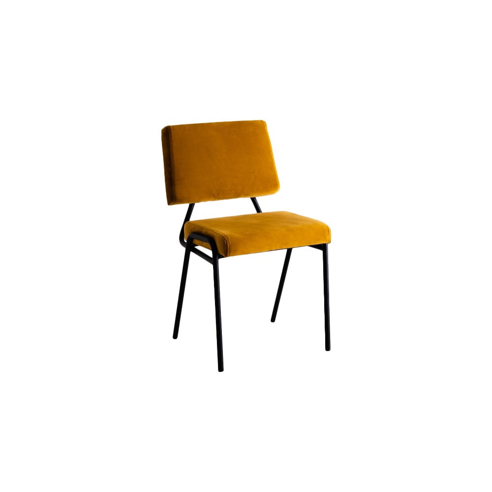 Scaun de sufragerie galben Simple – CustomForm bonami.ro imagine noua