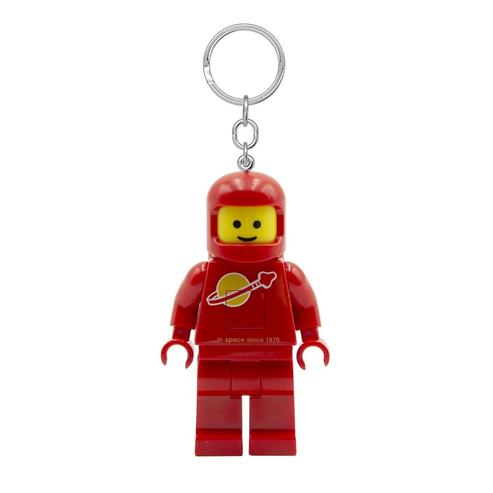 Breloc cu lanternă roșu Spaceman – LEGO®