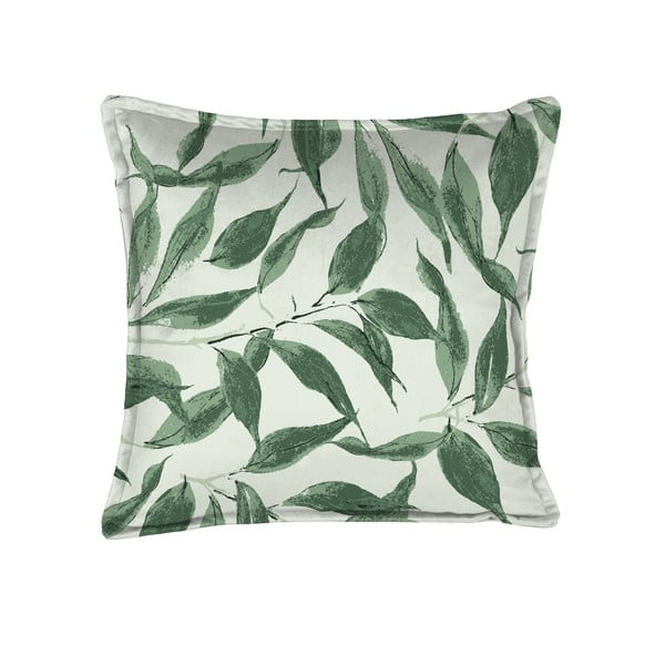 Pernă decorativă Velvet Atelier Sage Leaf, 45 x 45 cm, verde