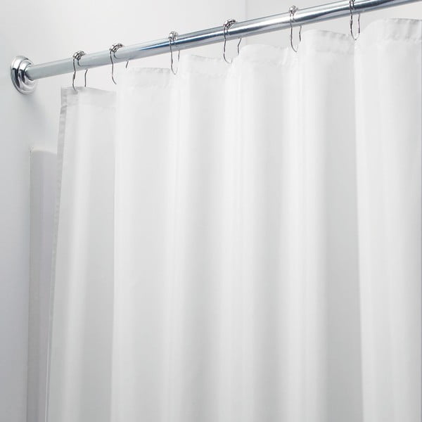 Perdea de duș iDesign, 200 x 180 cm, alb