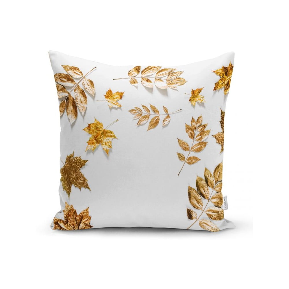 Față de pernă Minimalist Cushion Covers Golden Leaves, 42 x 42 cm bonami.ro