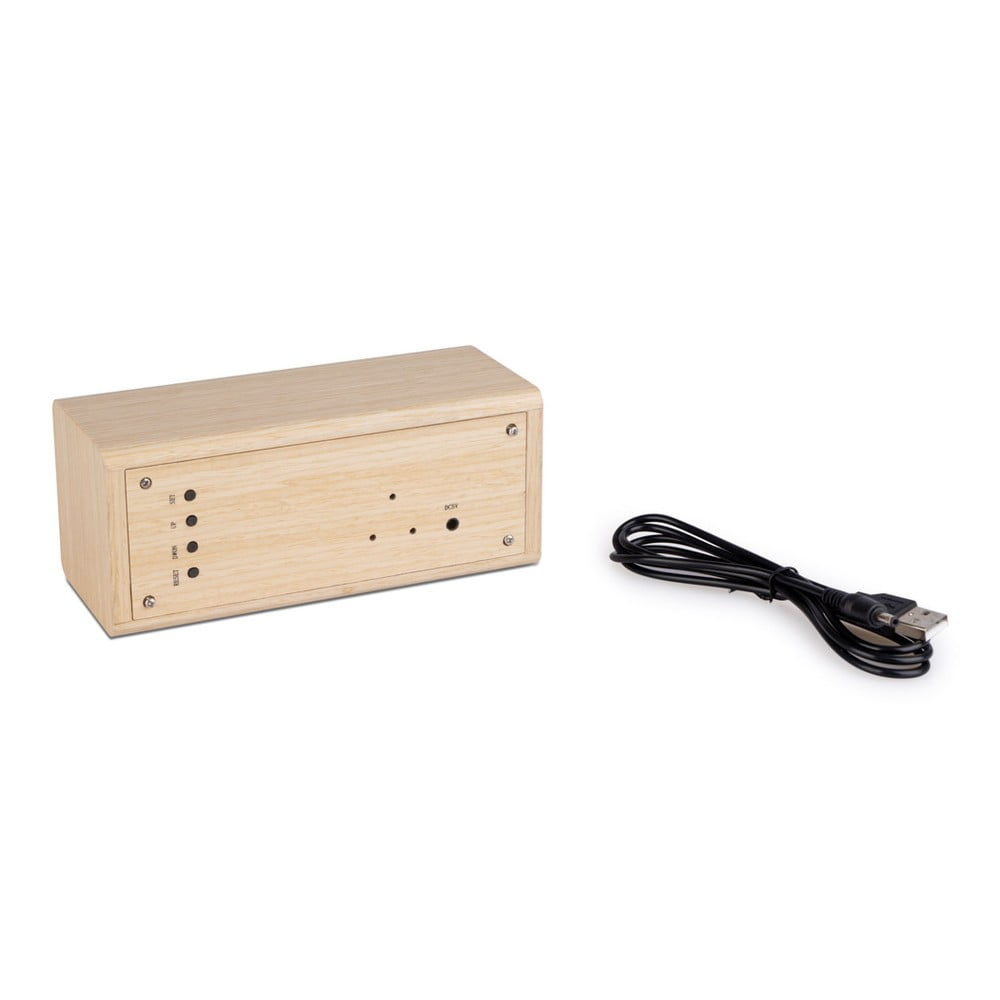 Ceas deșteptător digital/de masă Timber – Balvi