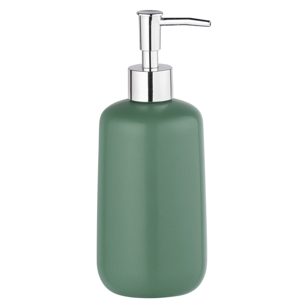  Dozator de săpun lichid verde din ceramică 0.5 l Olinda – Allstar 