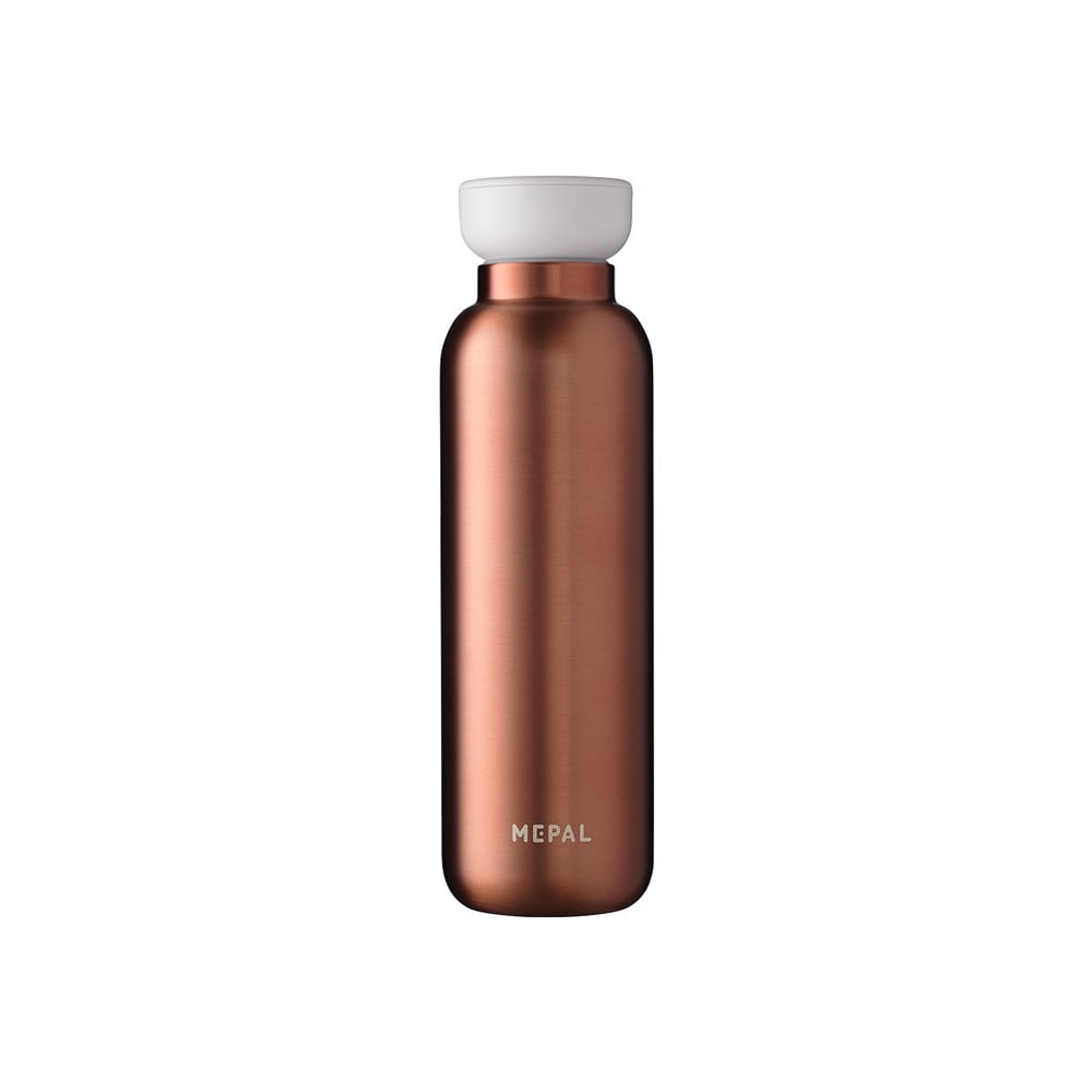 Sticlă în culoarea bronz din oțel inoxidabil 500 ml Rose gold – Mepal