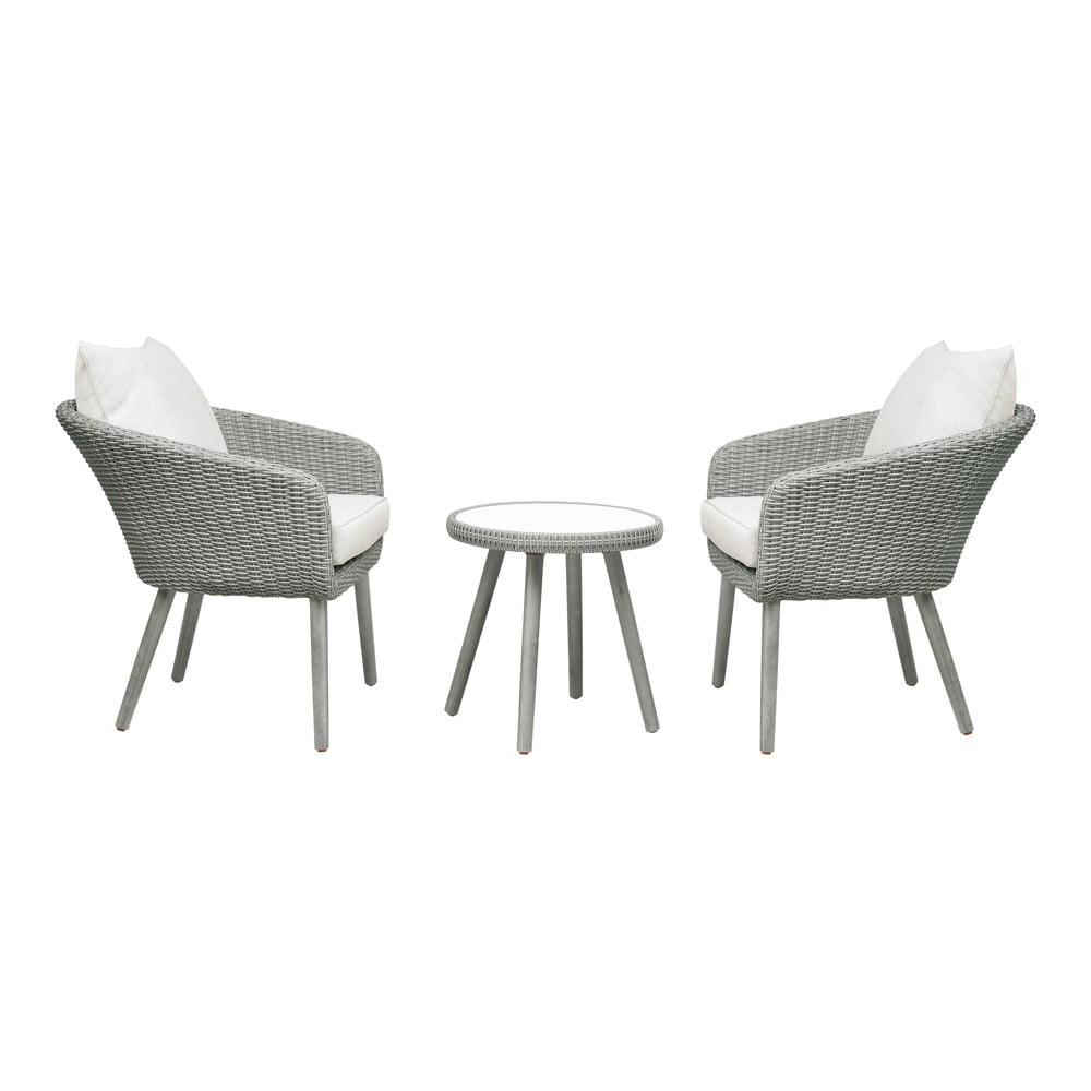 Set mobilier de grădină gri deschis Bistro – Unique Furniture