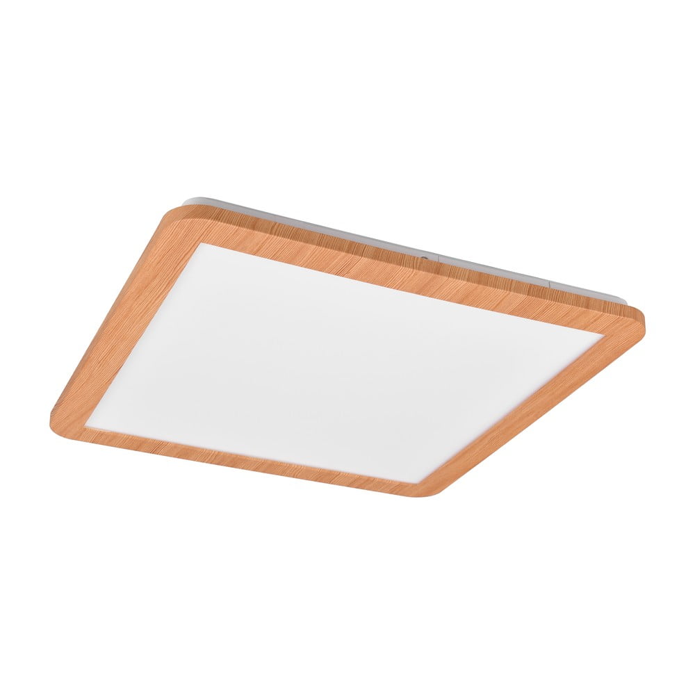 Plafonieră în culoare naturală LED 40x40 cm Camillus – Trio