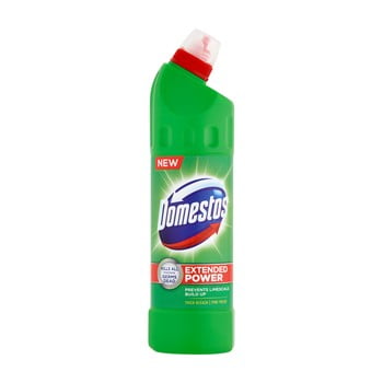 Set 2 sticle de detergent de curățare și dezinfectare toaletă domestos extra pine, 2 x 750 ml 