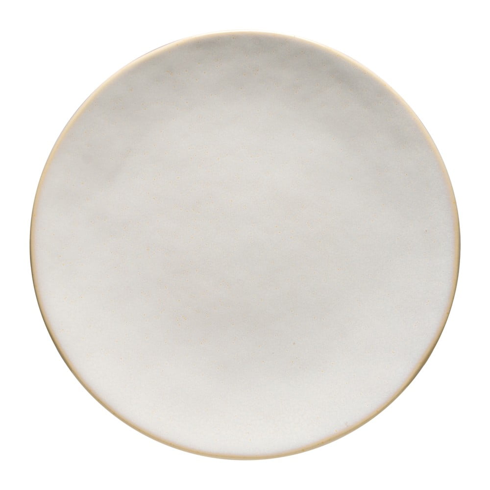 Farfurie/platou din gresie ceramică Costa Nova Roda, ⌀ 25 cm, alb bonami.ro