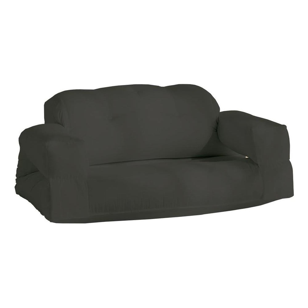 Poza Canapea extensibila potrivita pentru exterior Karup Design Design OUTa„¢ Hippo Dark Grey, gri inchis