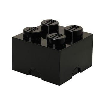 Cutie depozitare LEGO®, negru bonami.ro