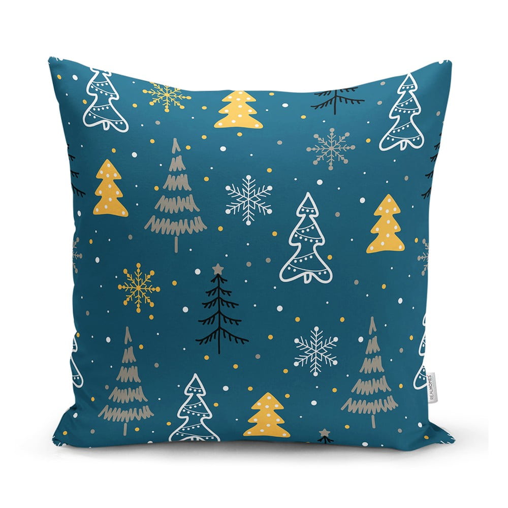 Față de pernă din material textil 43×43 cm cu model de Crăciun – Mila Home 43x43 imagine noua