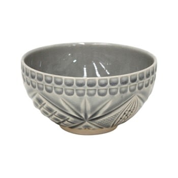 Bol din gresie ceramică costa nova cristal, ⌀ 12 cm, gri