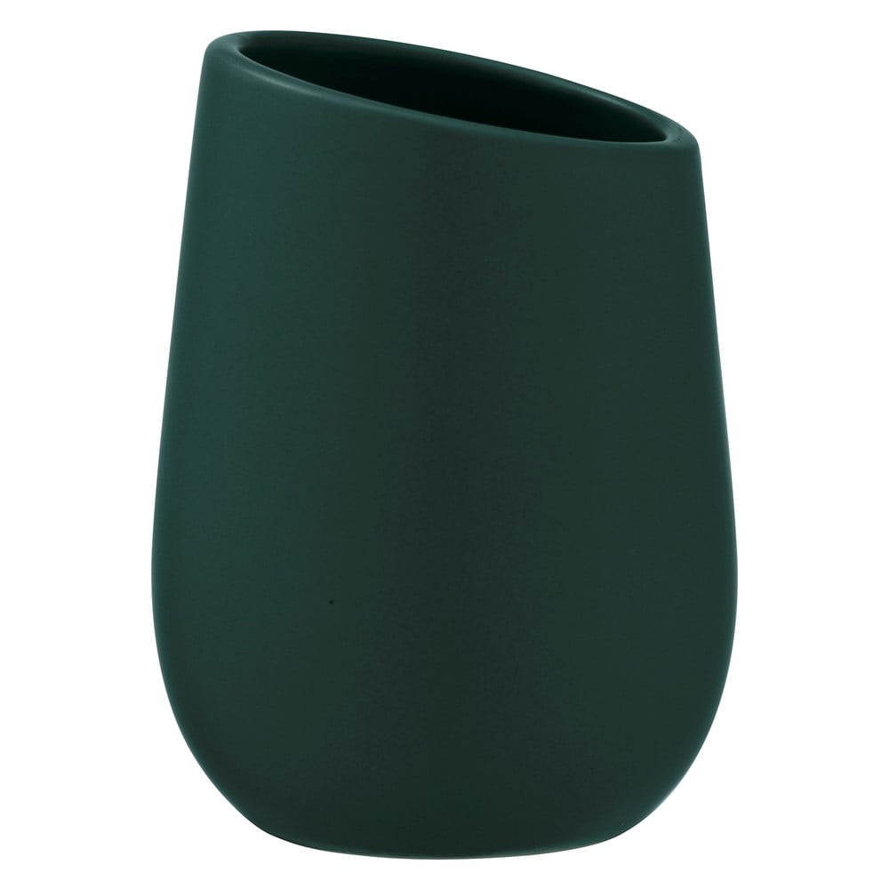 Suport pentru periuțe de dinți din ceramică wenko badi, verde