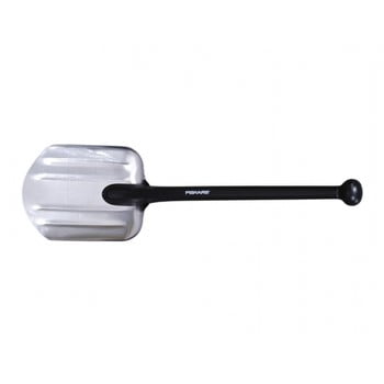 Lopată din aluminiu fiskars, lungime 75,5 cm, negru