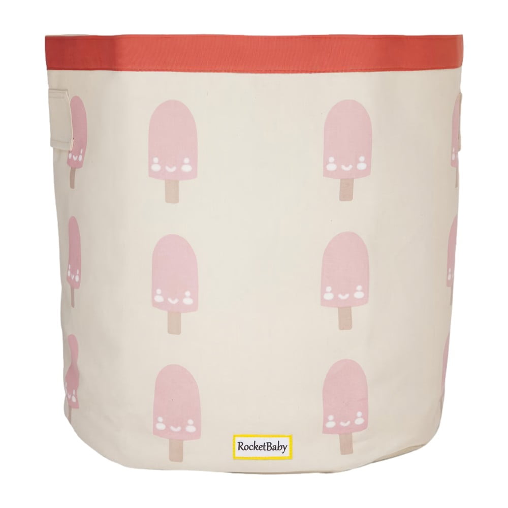 Cutie de depozitare pentru copii din material textil Sweetie the Ice Cream - Rocket Baby