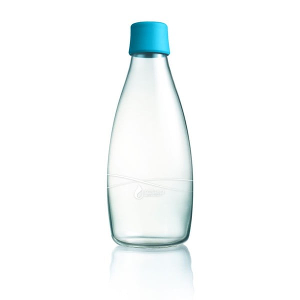 Sticlă ReTap, 800 ml, albastru deschis