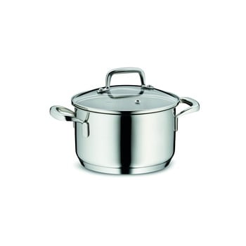 Oală din inox cu capac kela flavoria covered, ø 16 cm