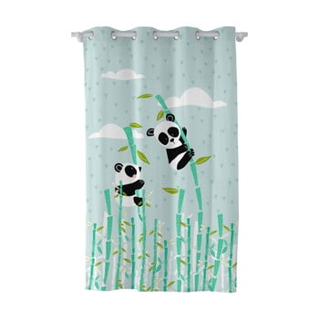 Draperie din bumbac pentru copii moshi moshi panda, 135 x 180 cm