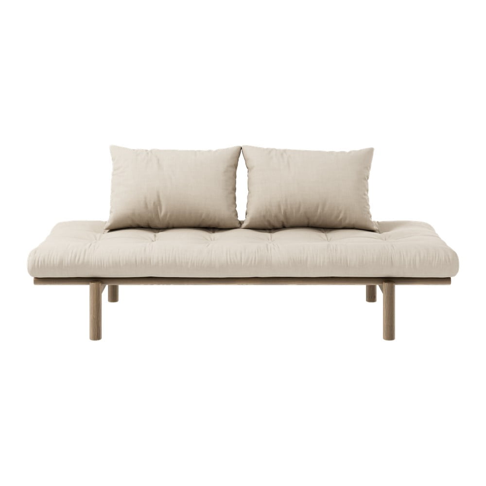 Canapea bej extensibilă 200 cm Pace – Karup Design 200 imagine model 2022
