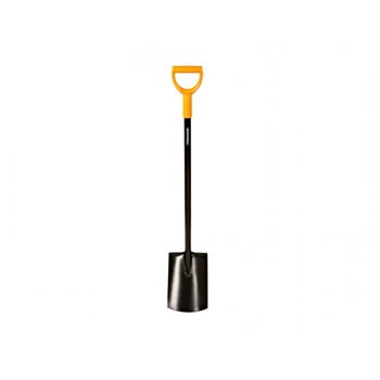 Cazma din oțel cu margine dreaptă fiskars solid, negru