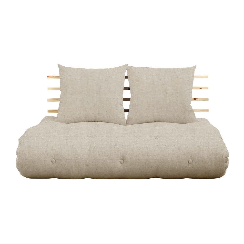 Canapea variabilă Karup Design Shin Sano Natural/Linen bonami.ro imagine noua somnexpo.ro