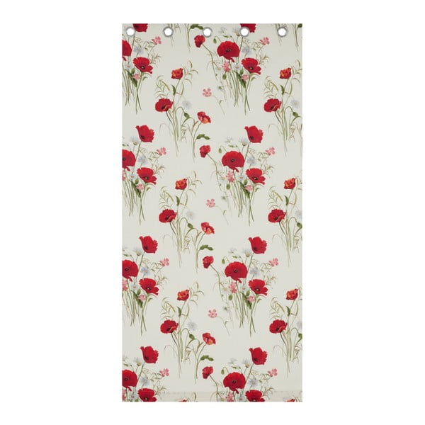 Set 2 draperii Catherine Lansfield Wild Poppies, 168 x 183 cm