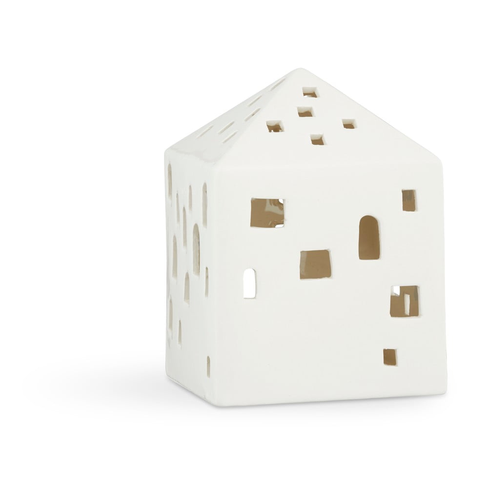 Poza Sfesnic alb din ceramica KÃ¤hler Design Urbania Lighthouse Town