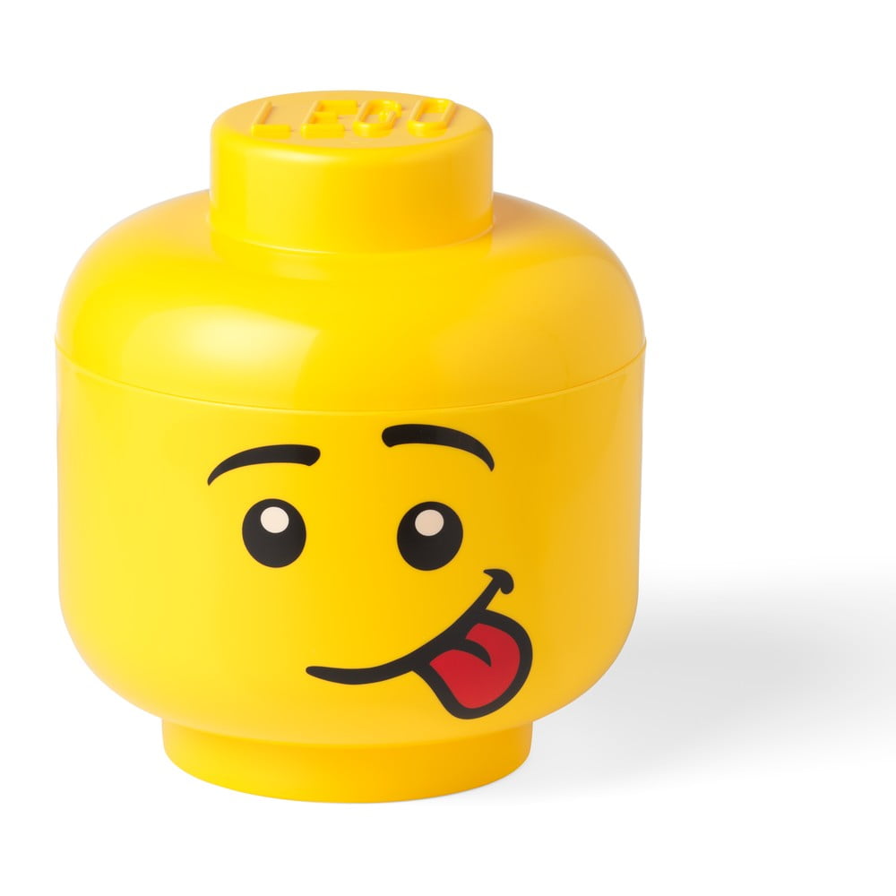 Cutie depozitare LEGO® Silly L, galben bonami.ro