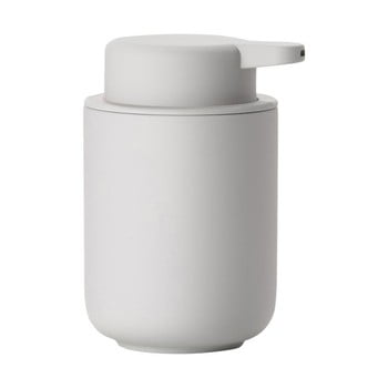 Dispensor din ceramică pentru săpun Zone Soft Grey, 250 ml, gri deschis bonami.ro