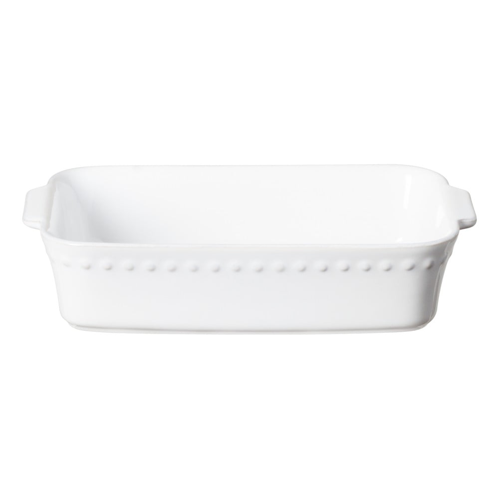 Vas de copt din gresie ceramică Costa Nova Pearl, 27 x 17 cm, alb