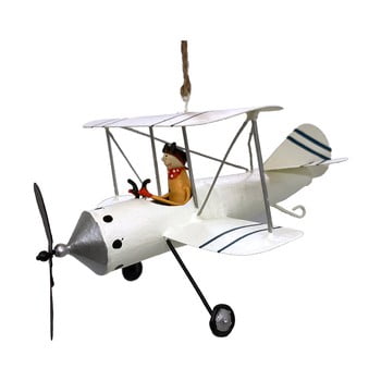 Decorațiune suspendată pentru crăciun g-bork pilot in plane