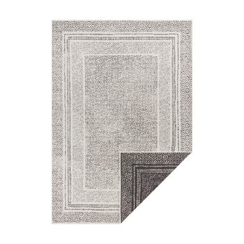 Covor exterior ragami berlin, 80 x 150 cm, negru - alb