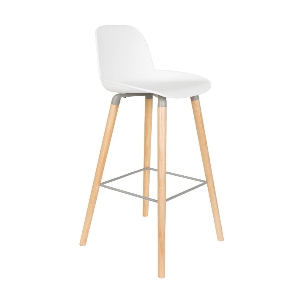 Set 2 scaune bar Zuiver Albert Kuip, înălțime scaun 75 cm, alb bonami.ro imagine noua 2022