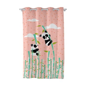Draperie moshi moshi panda garden, 135 x 180 cm