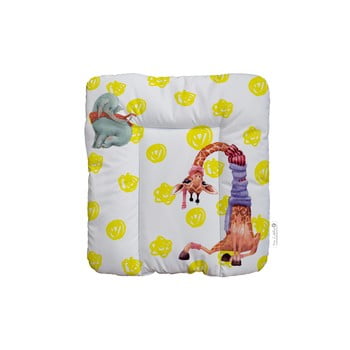 Salteluță pentru schimbat scutece mr. little fox safari friends, 75 x 70 cm