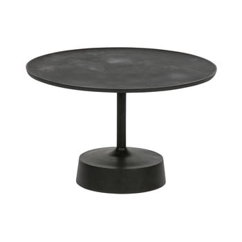 Măsuță auxiliară woood lewis, ø 61 cm, negru
