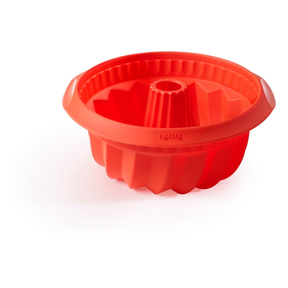 Formă din silicon pentru pandișpan Lékué Savarin, ⌀ 22 cm, roșu bonami.ro imagine 2022