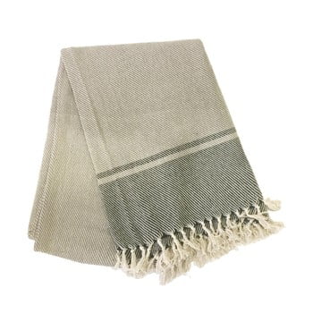 Față de masă din bumbac tiseco home studio, 250 x 150 cm, bej - negru