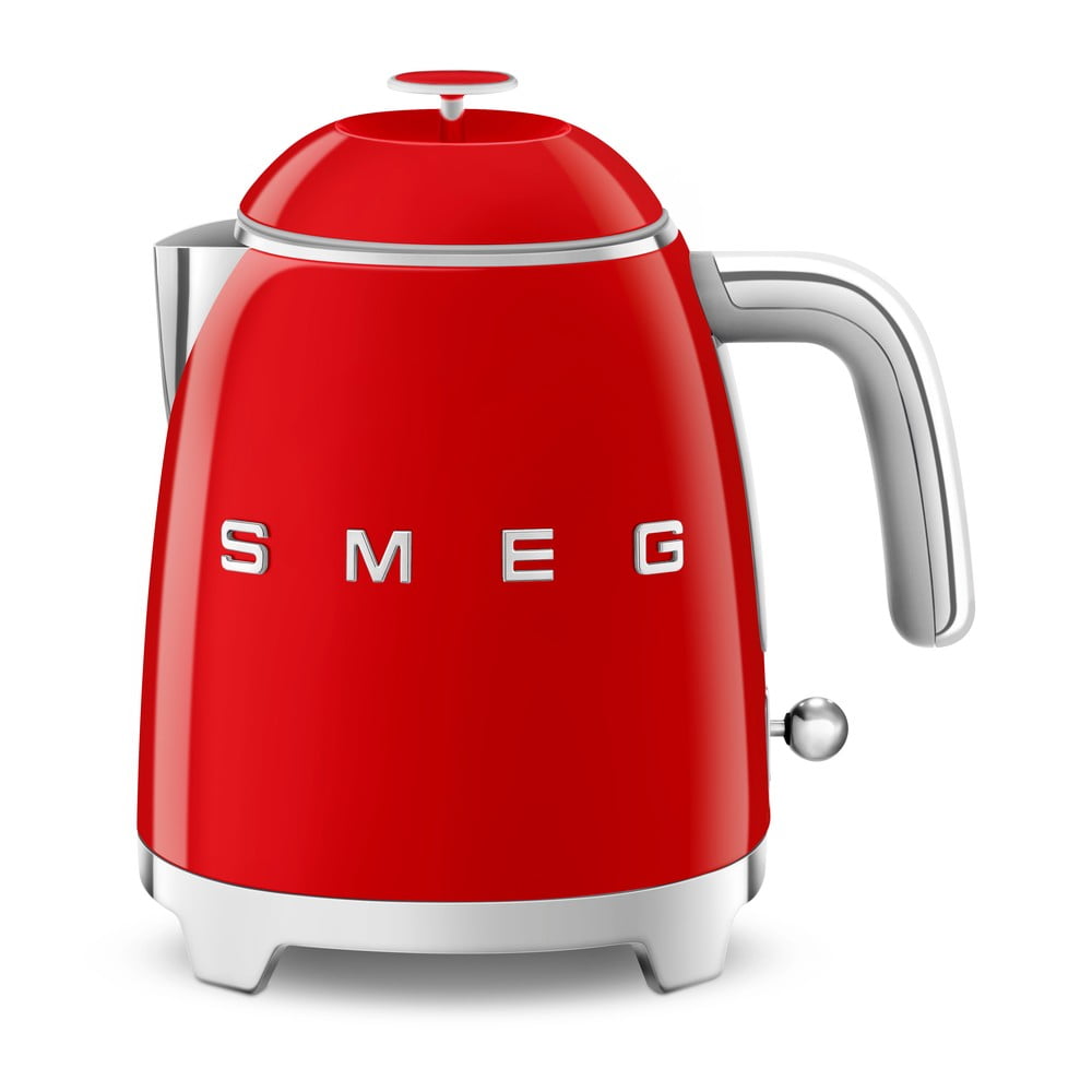 Ceainic electric roșu din oțel inoxidabil 800 ml Retro Style – SMEG