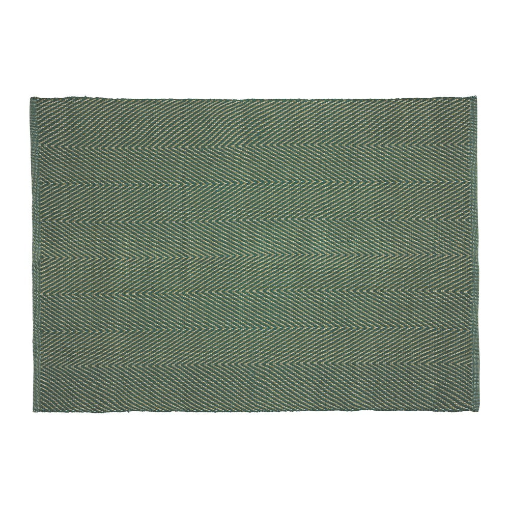 Covor verde 120×180 cm Mellow – Hübsch 120x180 imagine noua