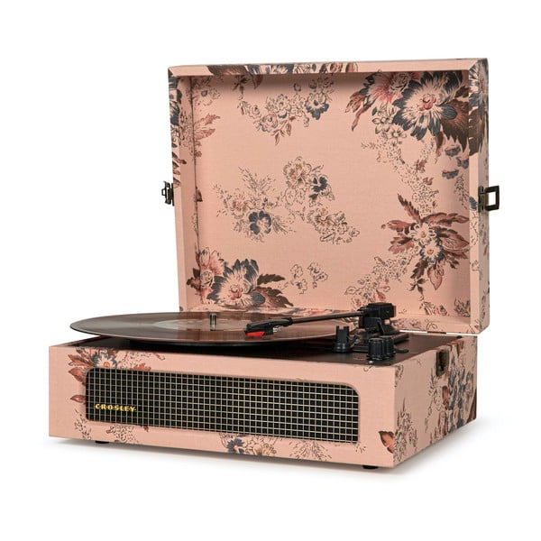 Gramofon Crosley Voyager Floral, roz