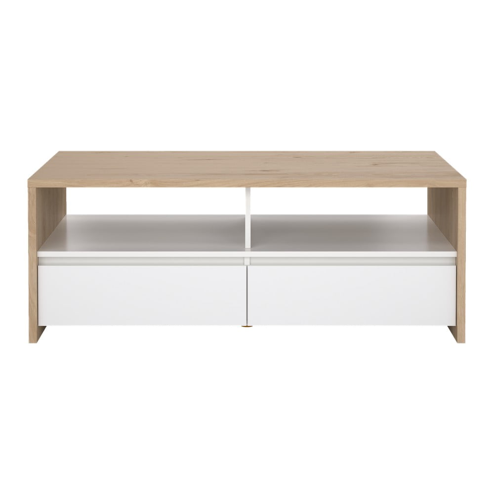 Măsuță de cafea albă-în culoare naturală 60x120 cm Next – Tvilum